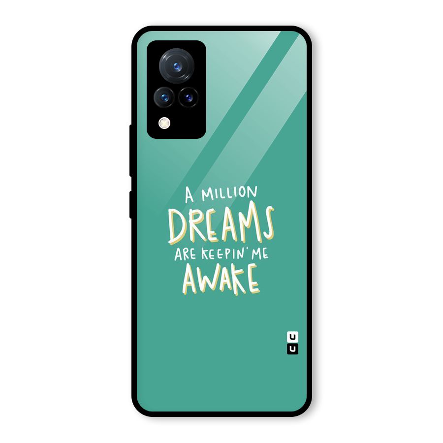 Million Dreams Glass Back Case for Vivo V21 5G