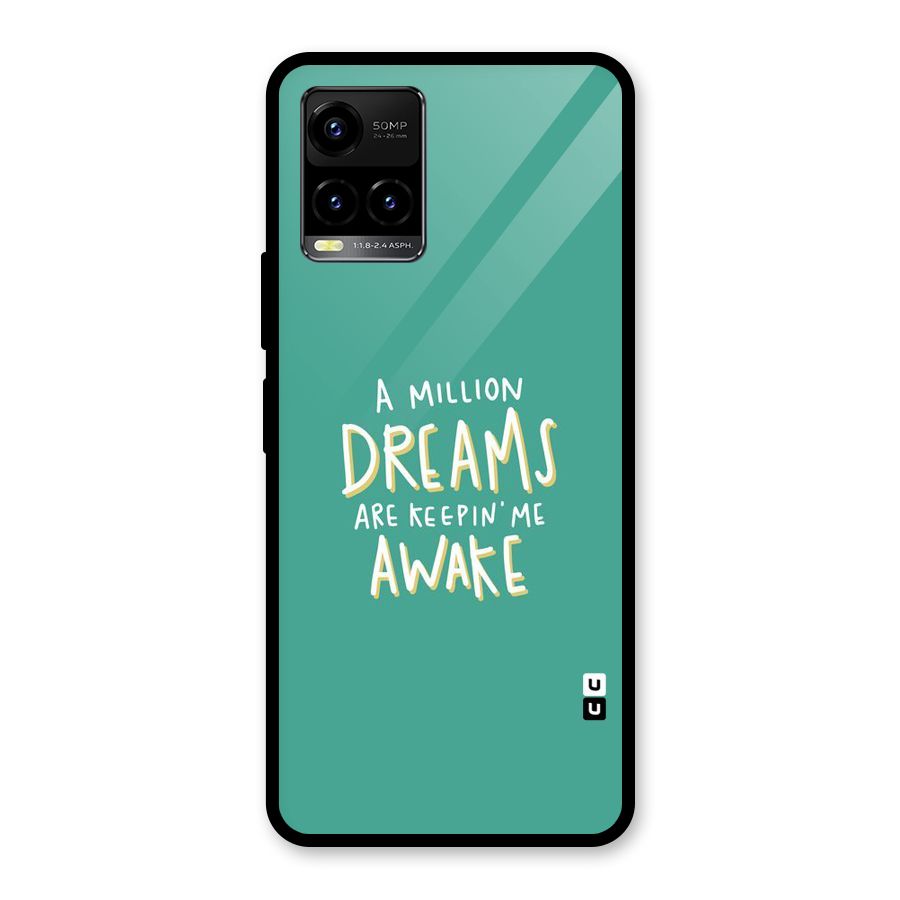 Million Dreams Glass Back Case for Vivo Y21T