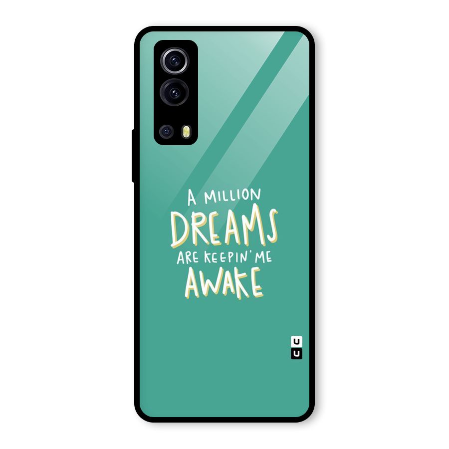 Million Dreams Glass Back Case for Vivo iQOO Z3