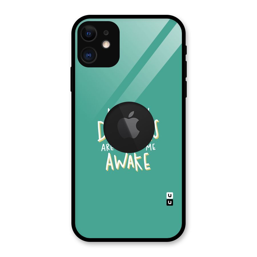 Million Dreams Glass Back Case for iPhone 11 Logo Cut