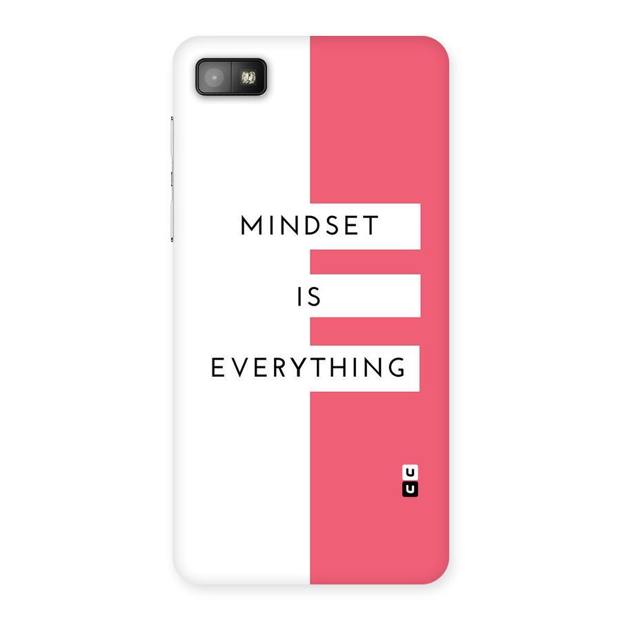 Mindset is Everything Back Case for Blackberry Z10