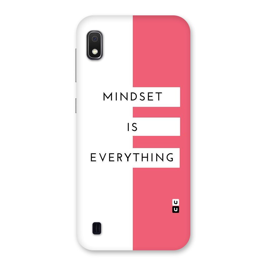 Mindset is Everything Back Case for Galaxy A10
