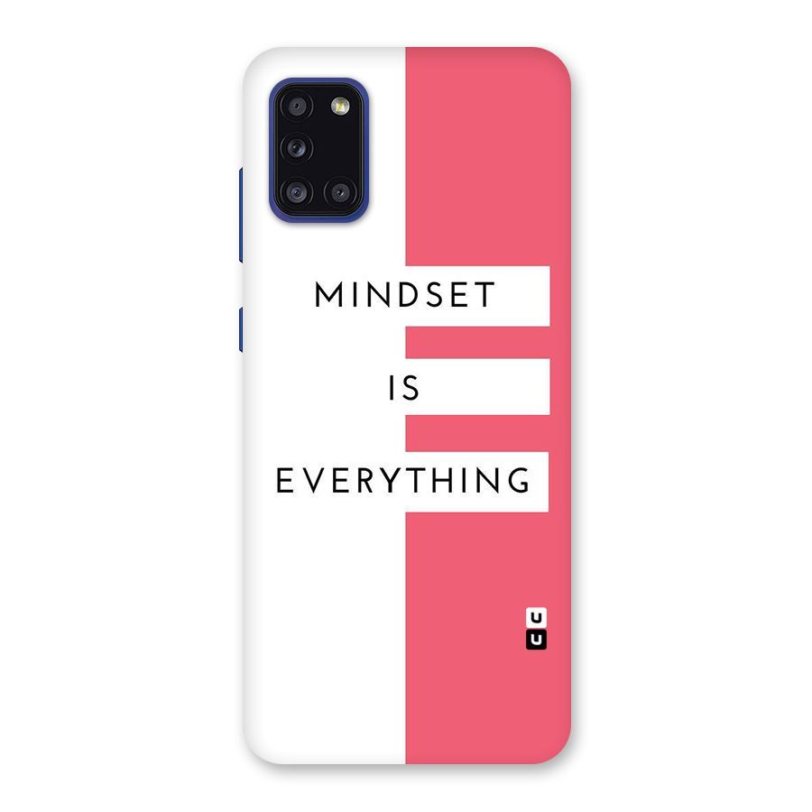 Mindset is Everything Back Case for Galaxy A31