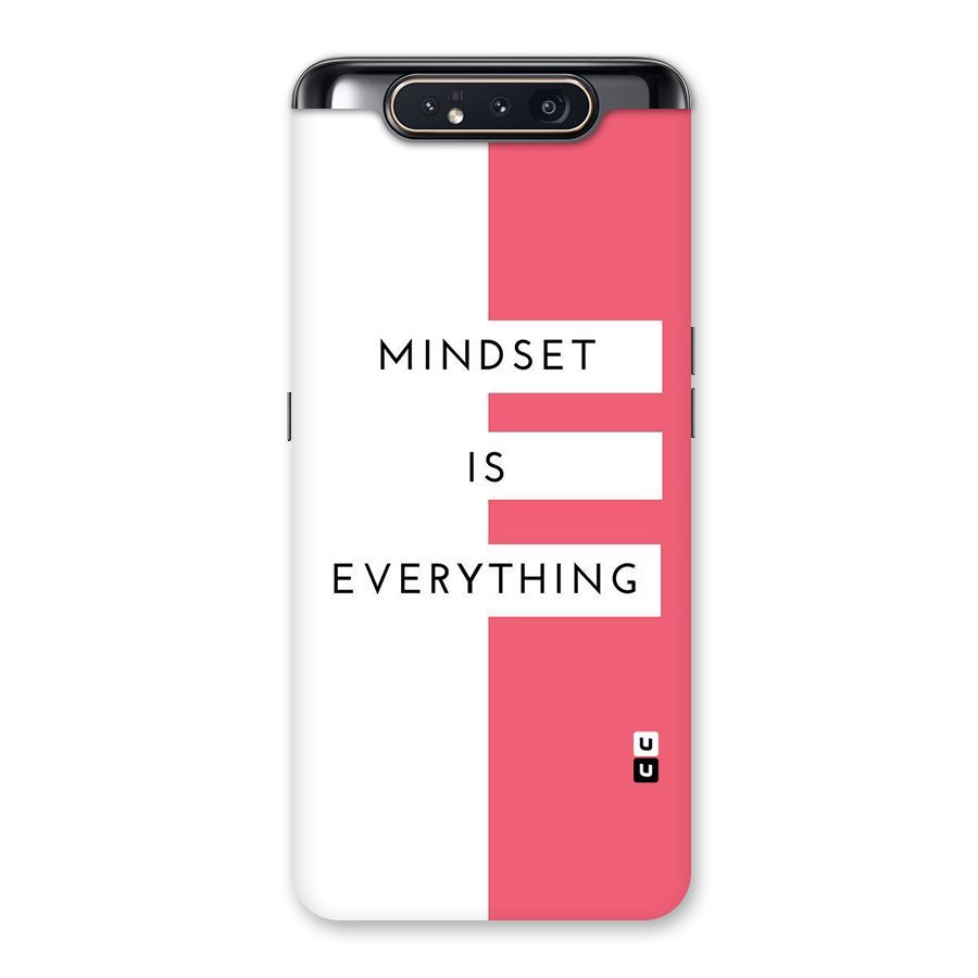 Mindset is Everything Back Case for Galaxy A80