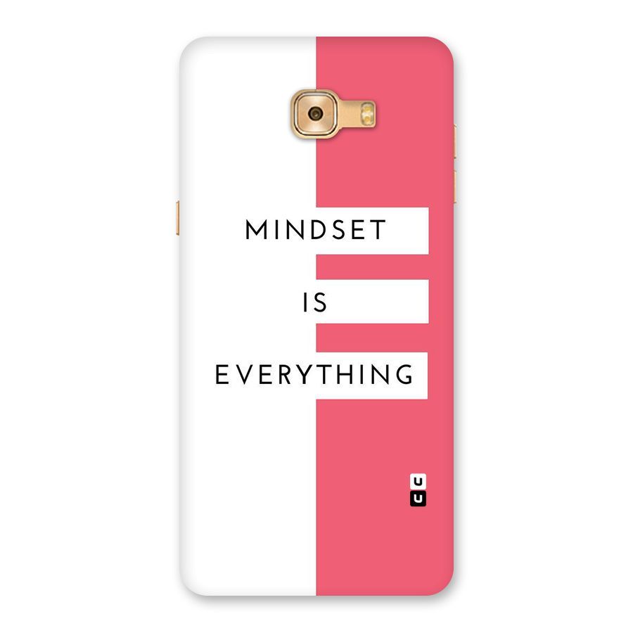 Mindset is Everything Back Case for Galaxy C9 Pro
