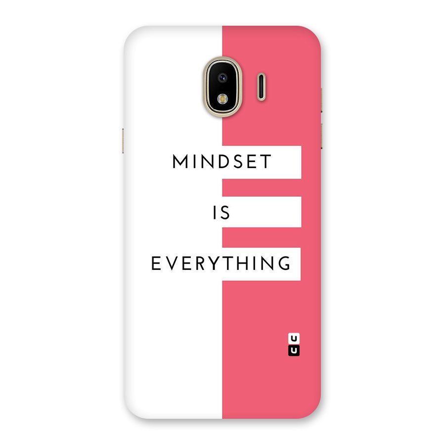 Mindset is Everything Back Case for Galaxy J4