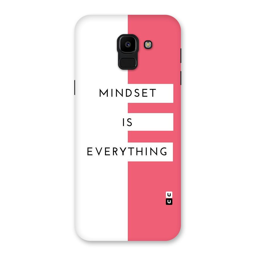 Mindset is Everything Back Case for Galaxy J6