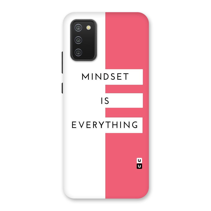 Mindset is Everything Back Case for Galaxy M02s