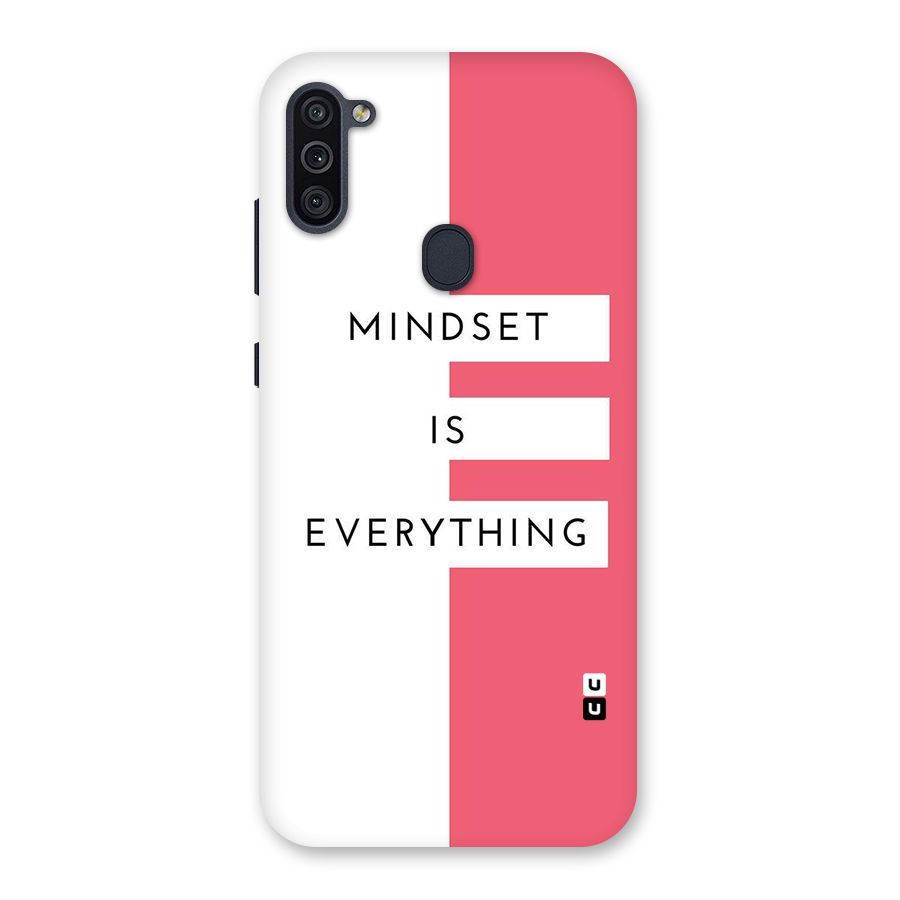 Mindset is Everything Back Case for Galaxy M11