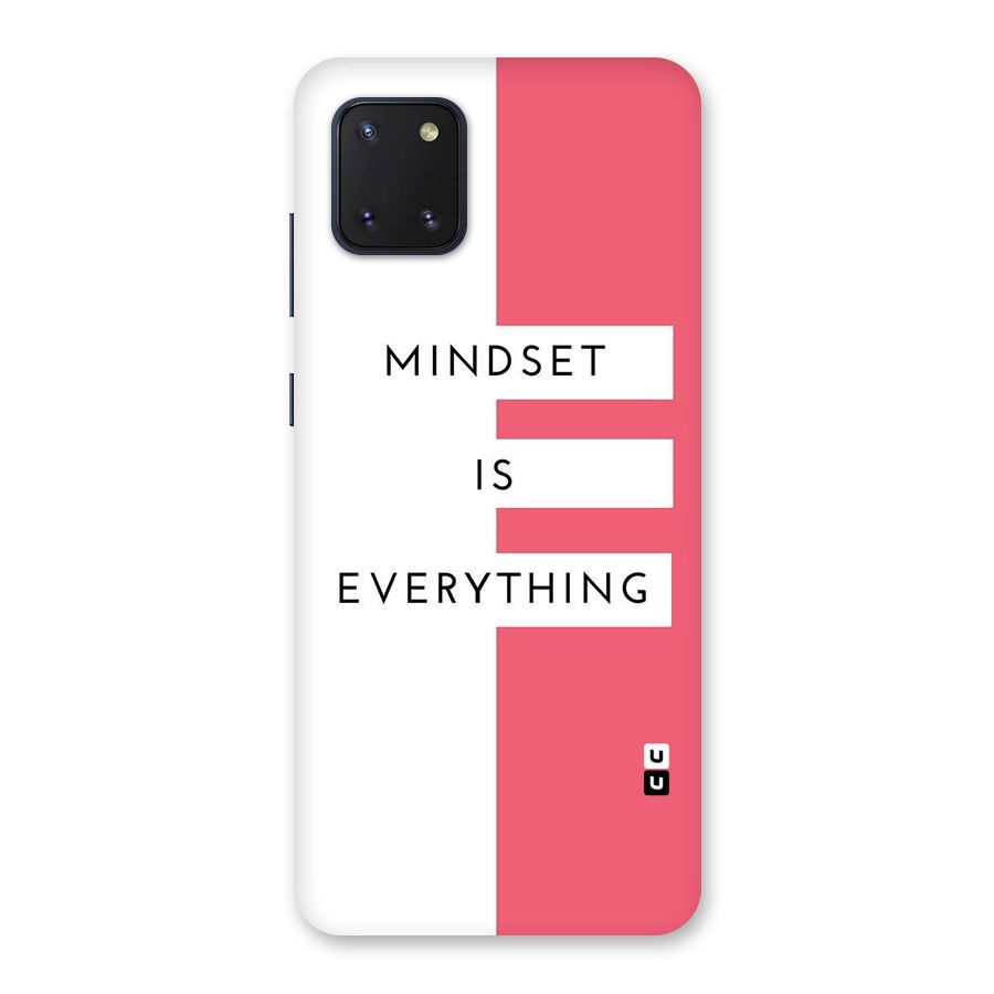Mindset is Everything Back Case for Galaxy Note 10 Lite