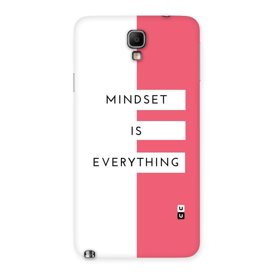 Mindset is Everything Back Case for Galaxy Note 3 Neo