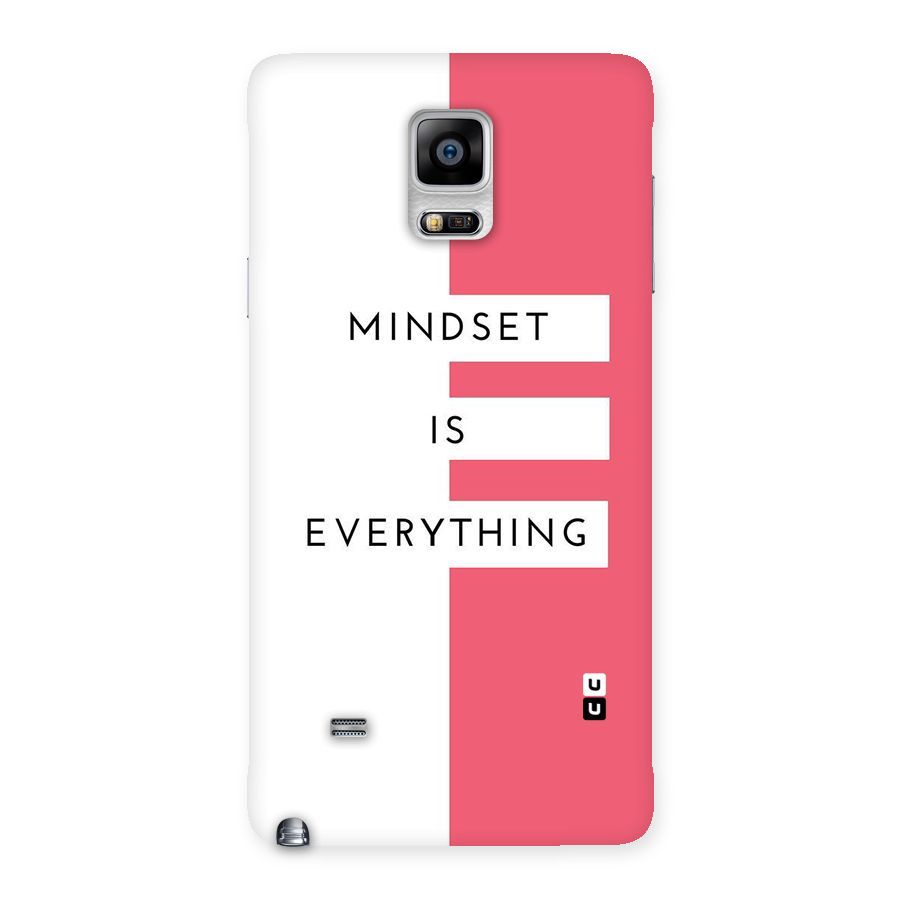 Mindset is Everything Back Case for Galaxy Note 4