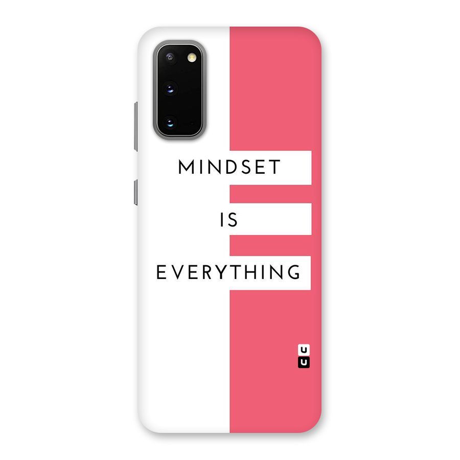 Mindset is Everything Back Case for Galaxy S20