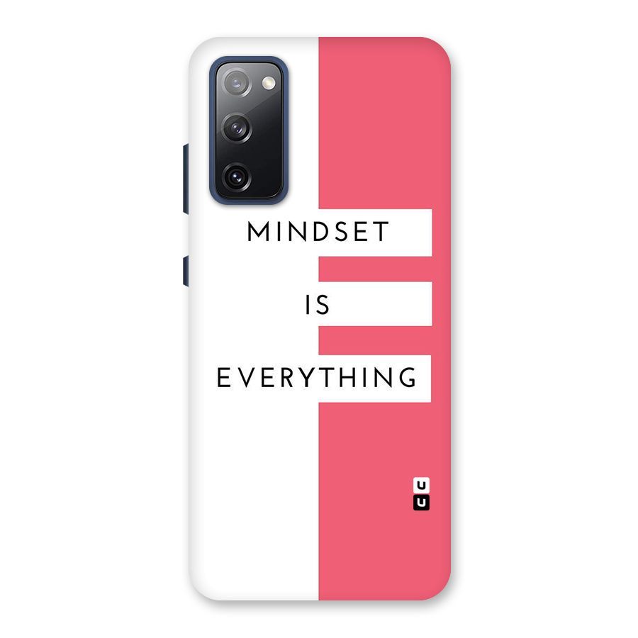 Mindset is Everything Back Case for Galaxy S20 FE
