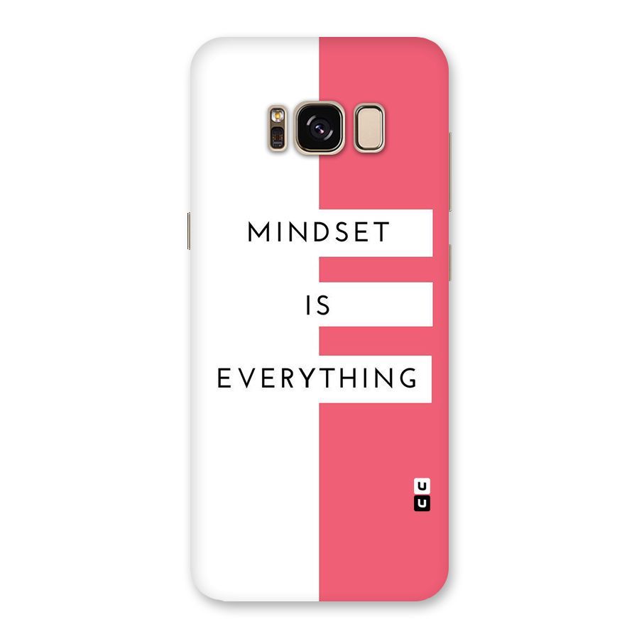 Mindset is Everything Back Case for Galaxy S8