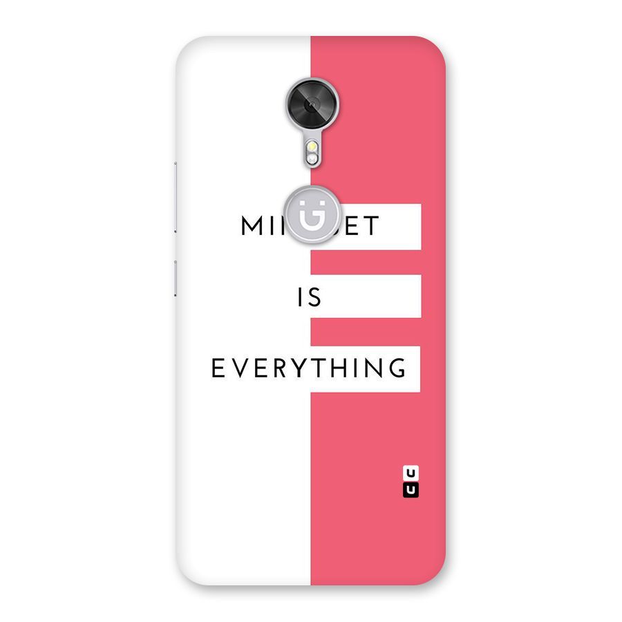 Mindset is Everything Back Case for Gionee A1