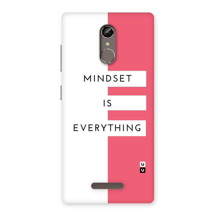 Mindset is Everything Back Case for Gionee S6s