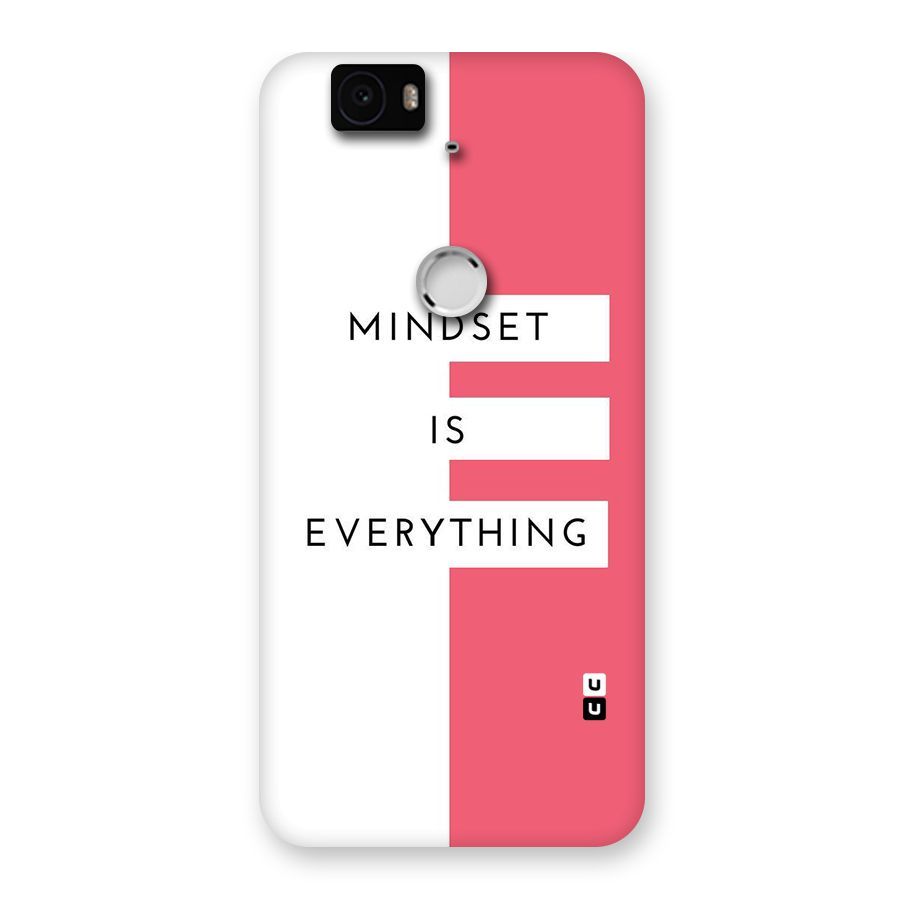 Mindset is Everything Back Case for Google Nexus-6P