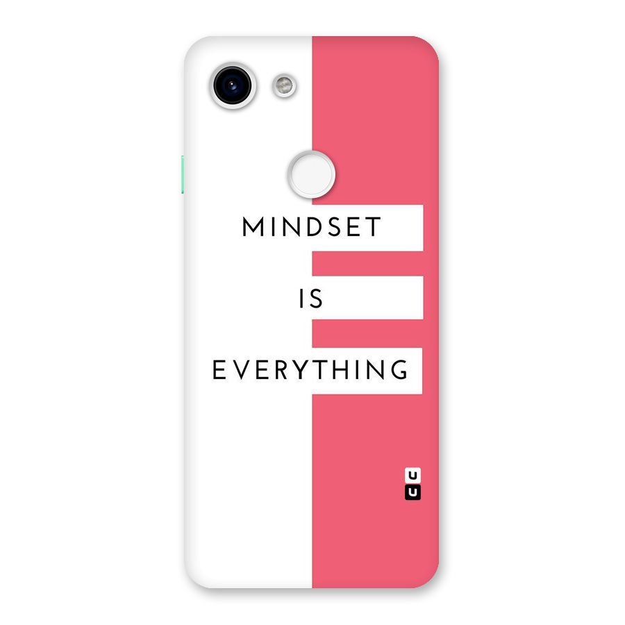 Mindset is Everything Back Case for Google Pixel 3