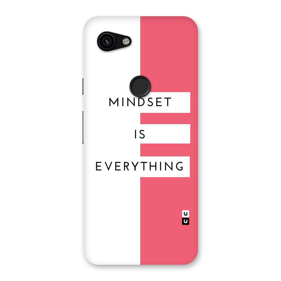 Mindset is Everything Back Case for Google Pixel 3a