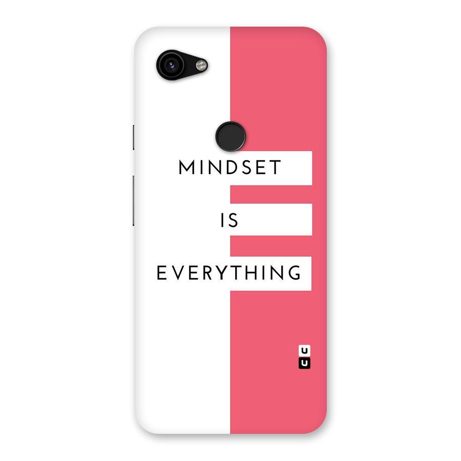Mindset is Everything Back Case for Google Pixel 3a XL