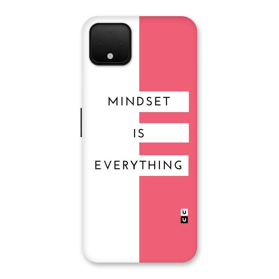 Mindset is Everything Back Case for Google Pixel 4 XL