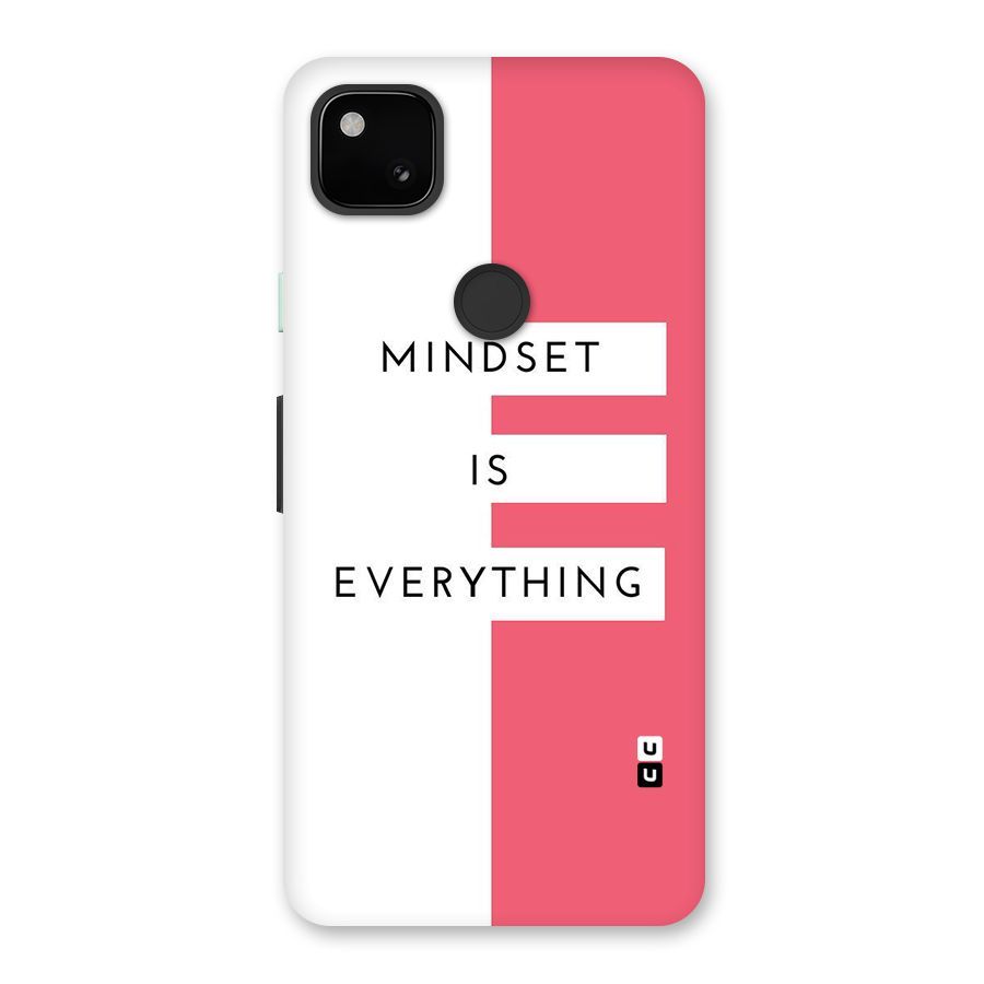 Mindset is Everything Back Case for Google Pixel 4a
