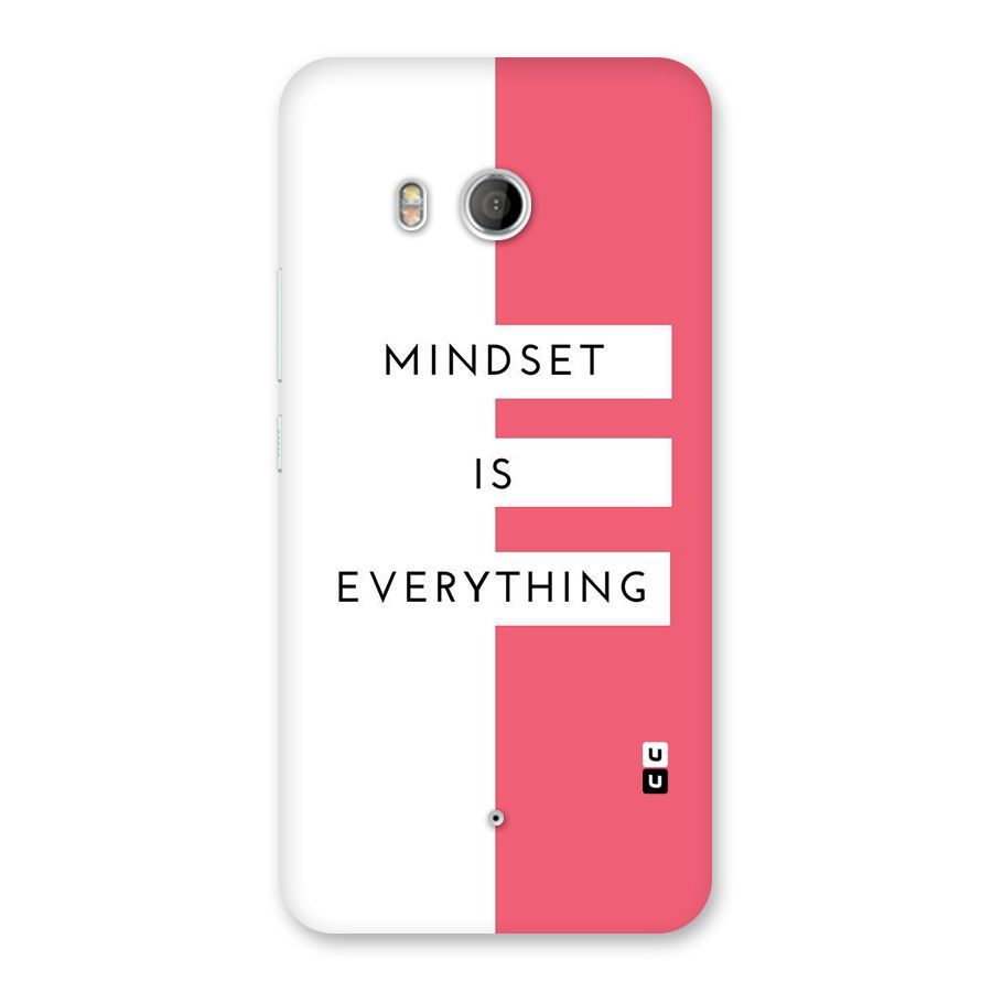 Mindset is Everything Back Case for HTC U11