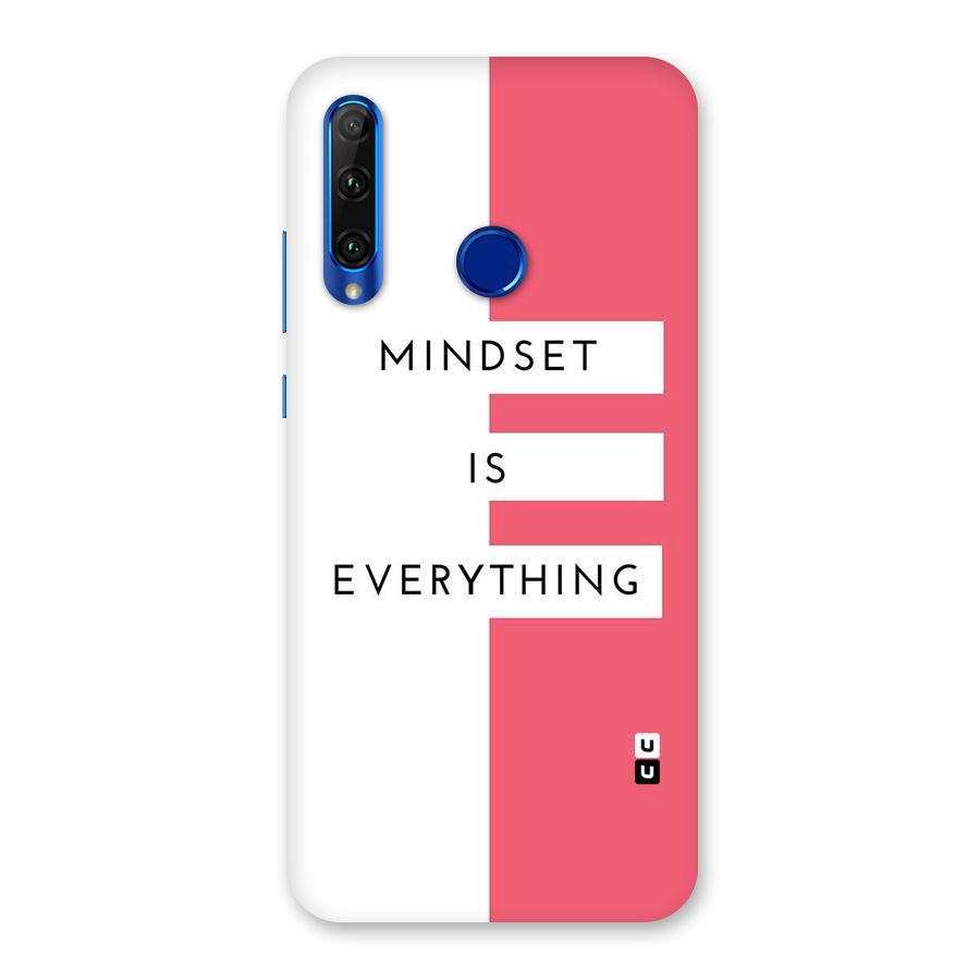 Mindset is Everything Back Case for Honor 20i