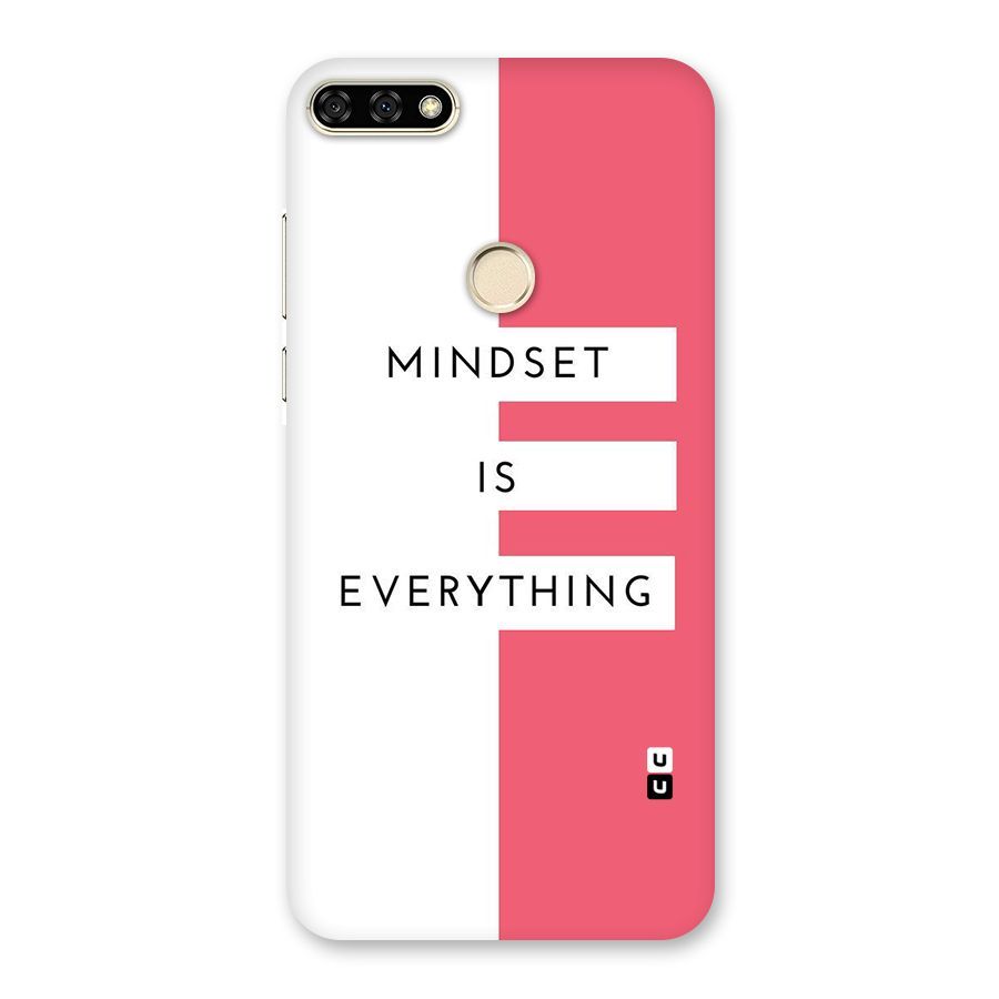 Mindset is Everything Back Case for Honor 7A