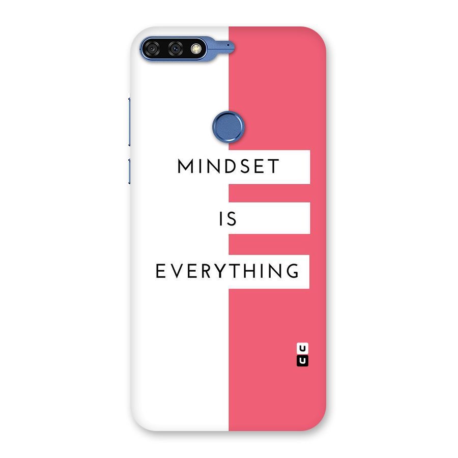 Mindset is Everything Back Case for Honor 7C