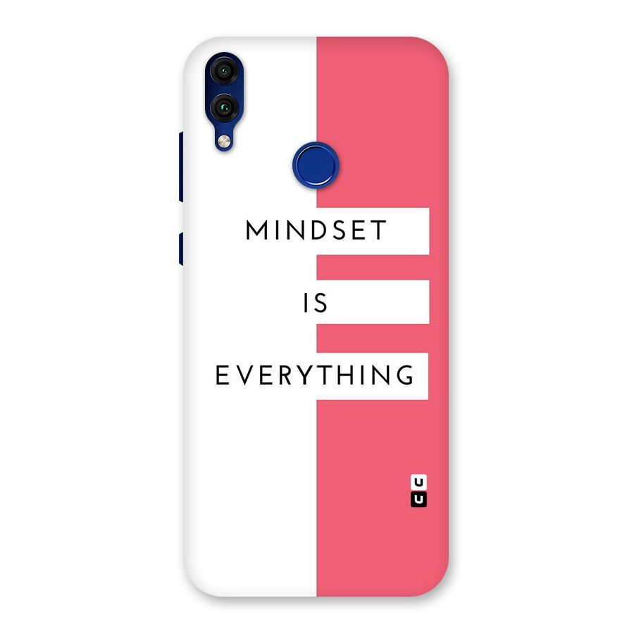 Mindset is Everything Back Case for Honor 8C