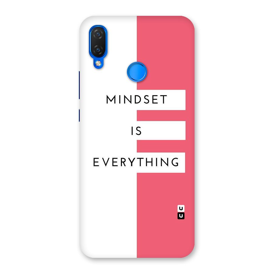Mindset is Everything Back Case for Huawei P Smart+