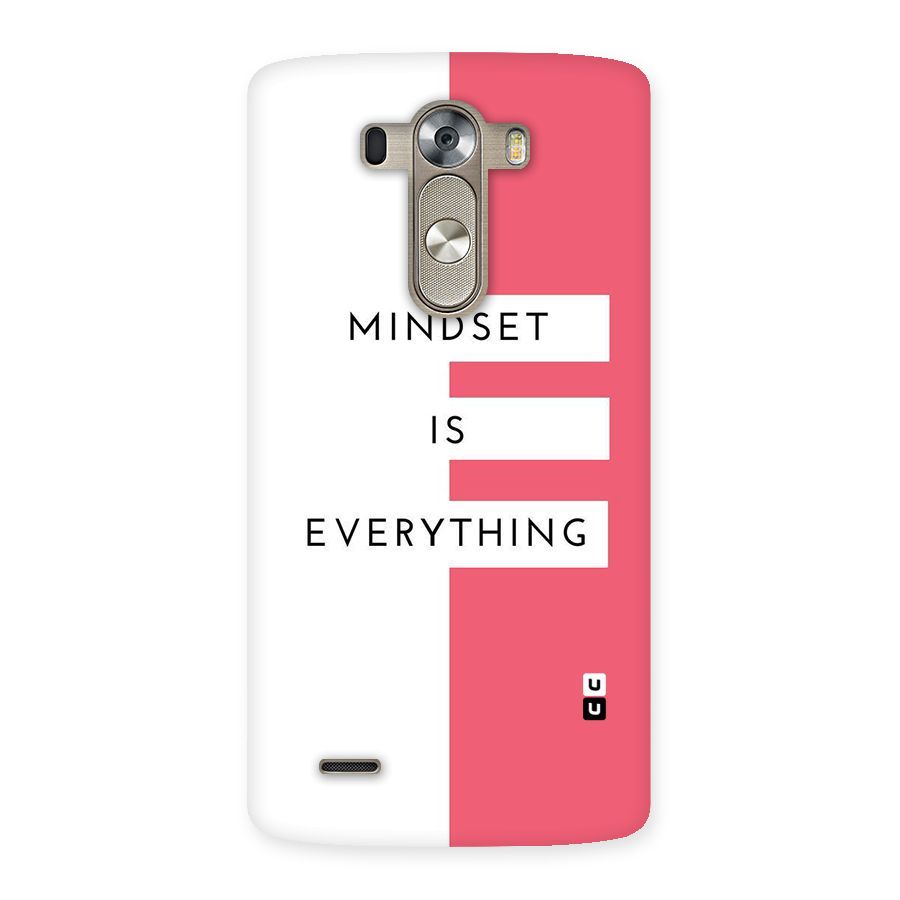 Mindset is Everything Back Case for LG G3