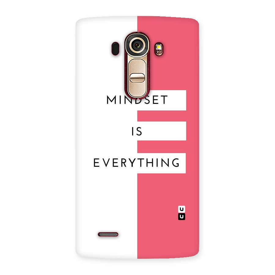Mindset is Everything Back Case for LG G4