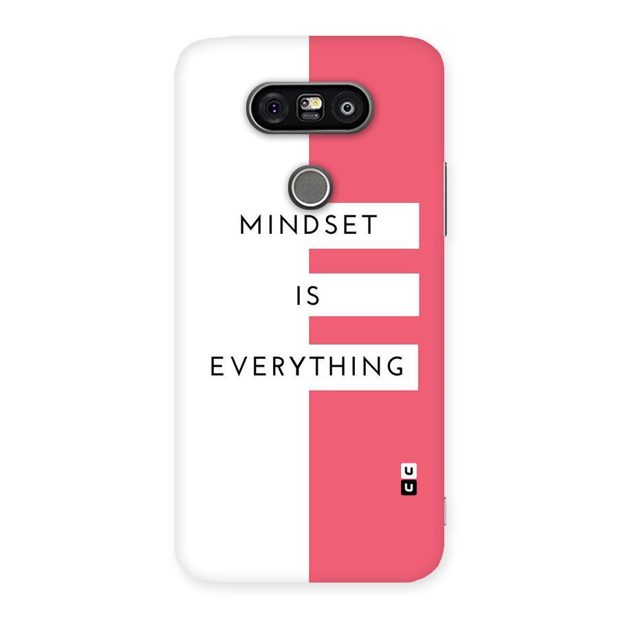 Mindset is Everything Back Case for LG G5