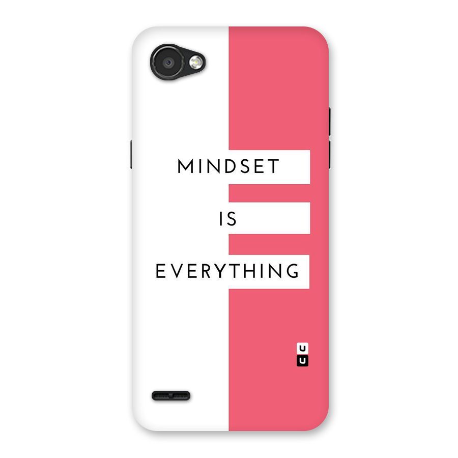 Mindset is Everything Back Case for LG Q6