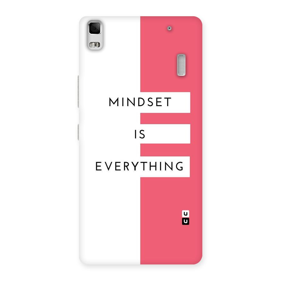 Mindset is Everything Back Case for Lenovo K3 Note