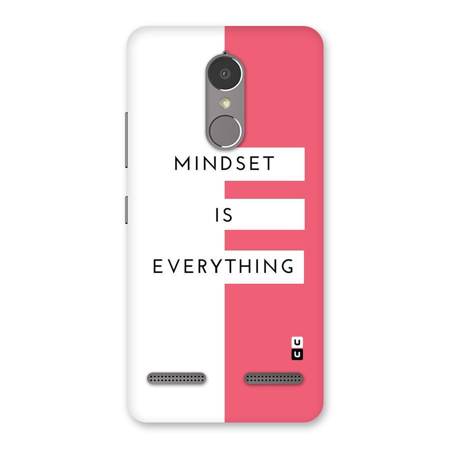 Mindset is Everything Back Case for Lenovo K6 Power