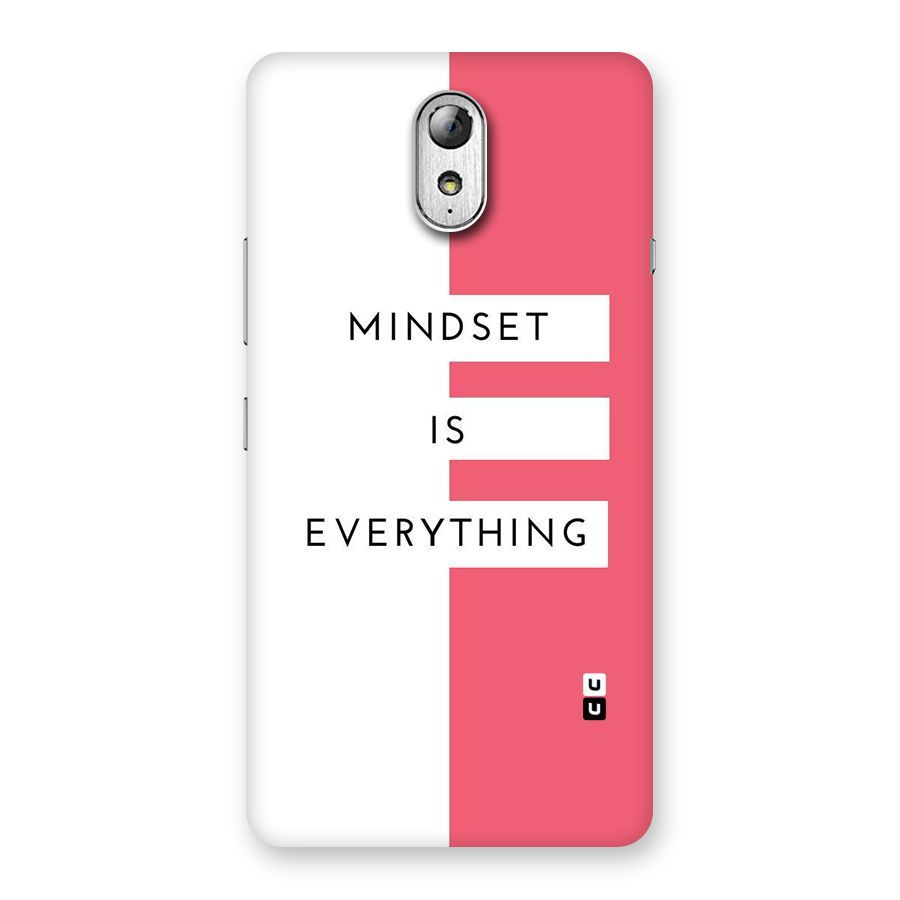 Mindset is Everything Back Case for Lenovo Vibe P1M