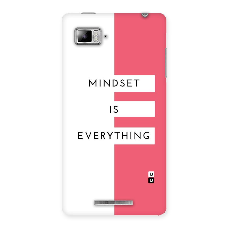 Mindset is Everything Back Case for Lenovo Vibe Z K910