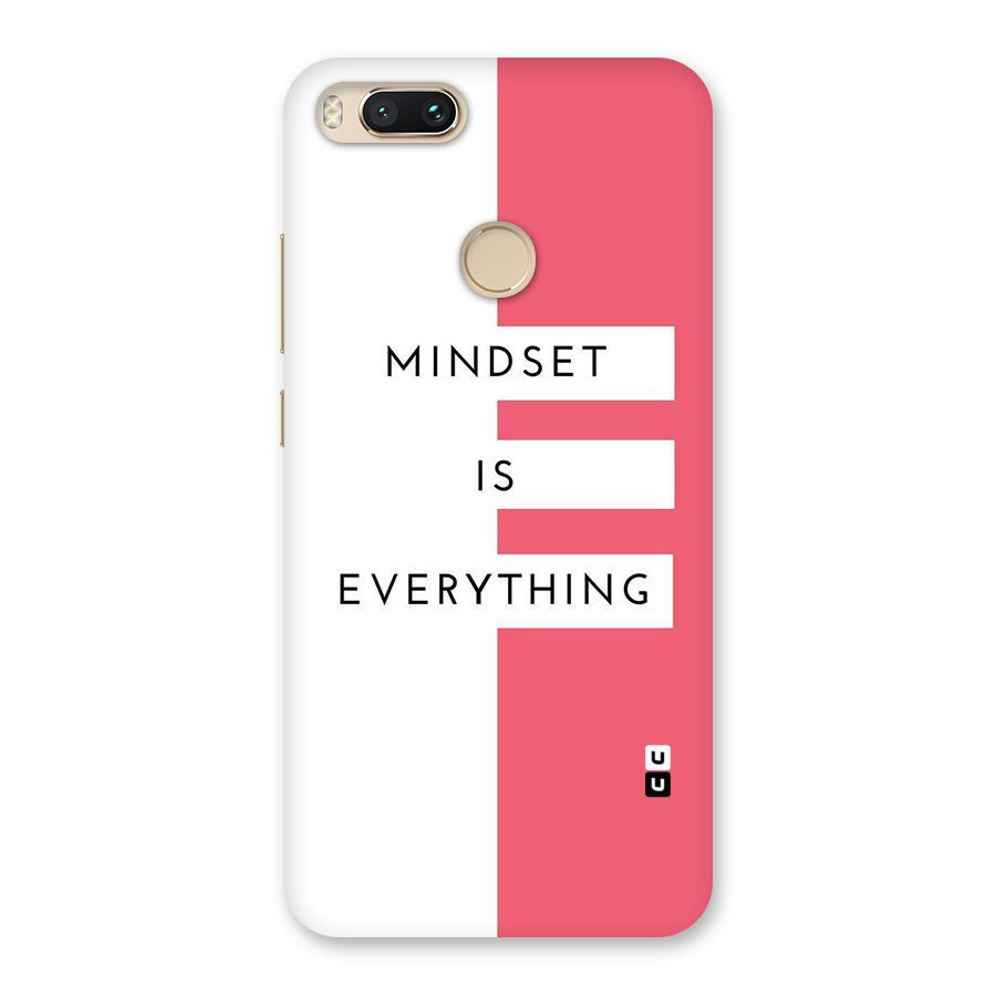 Mindset is Everything Back Case for Mi A1