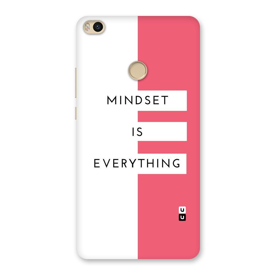 Mindset is Everything Back Case for Mi Max 2
