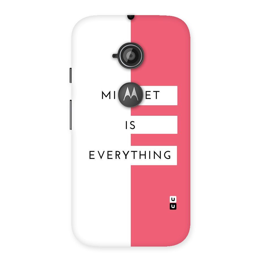 Mindset is Everything Back Case for Moto E 2nd Gen