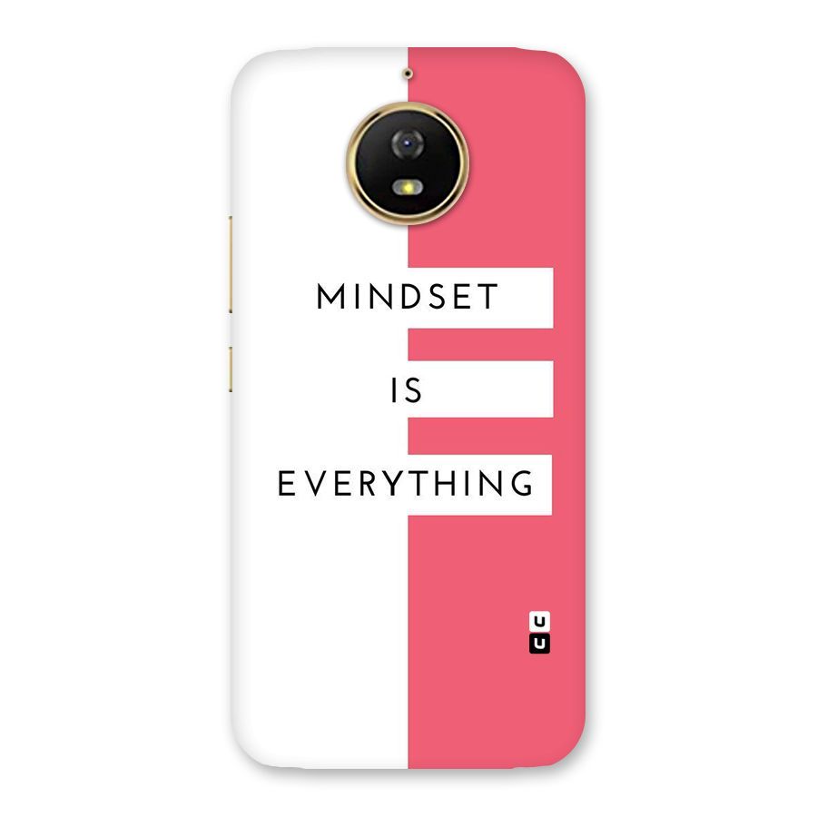 Mindset is Everything Back Case for Moto G5s