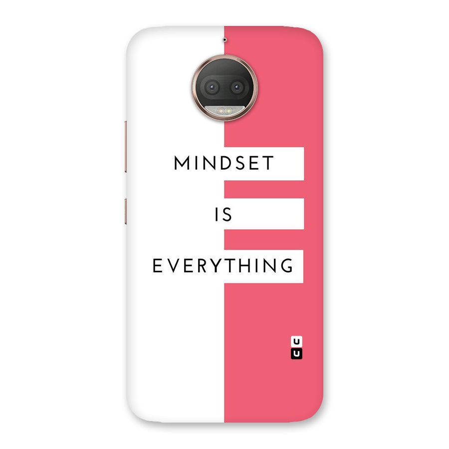Mindset is Everything Back Case for Moto G5s Plus