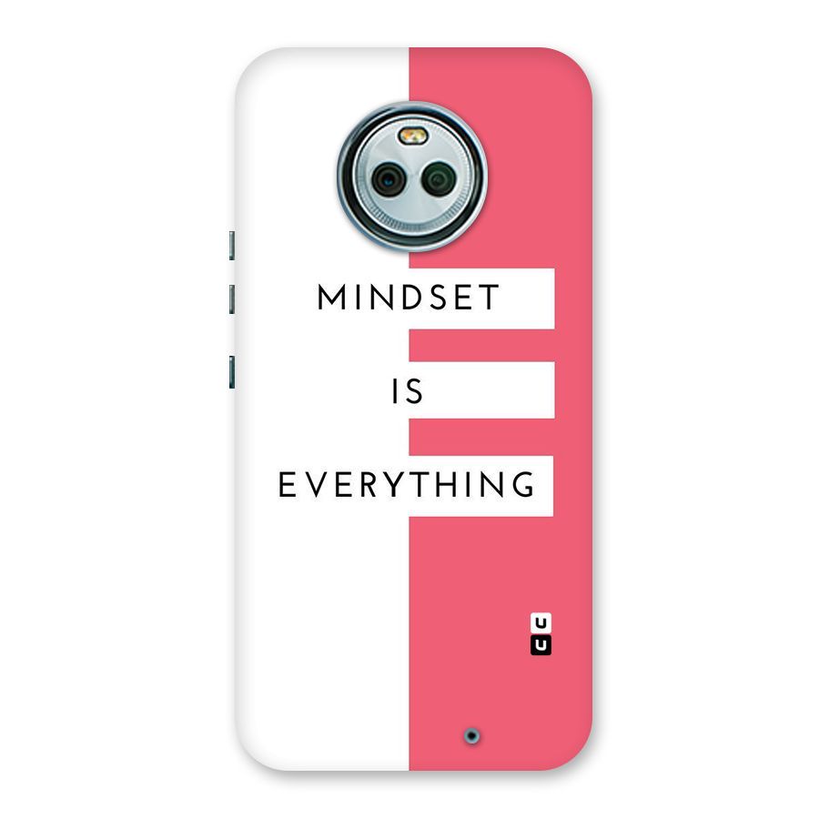 Mindset is Everything Back Case for Moto X4
