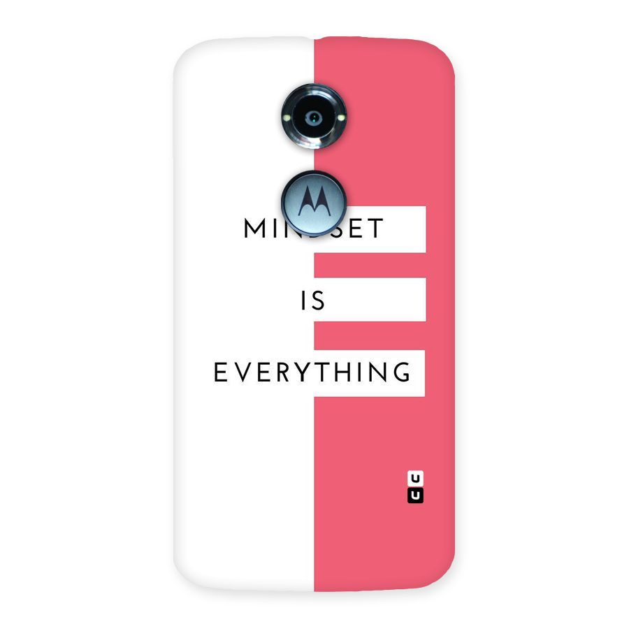 Mindset is Everything Back Case for Moto X 2nd Gen