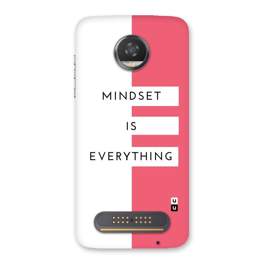 Mindset is Everything Back Case for Moto Z2 Play