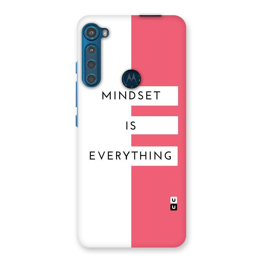 Mindset is Everything Back Case for Motorola One Fusion Plus